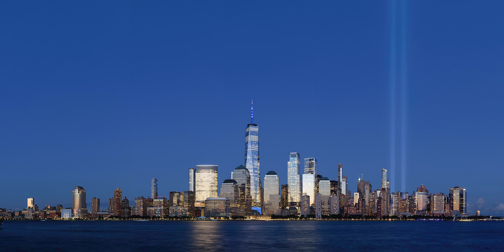 Lower Manhattan from Jersey City
